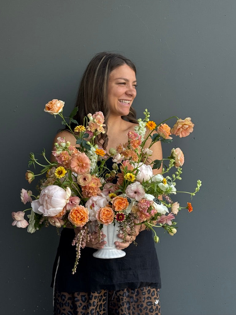 Flower arrangement subscription