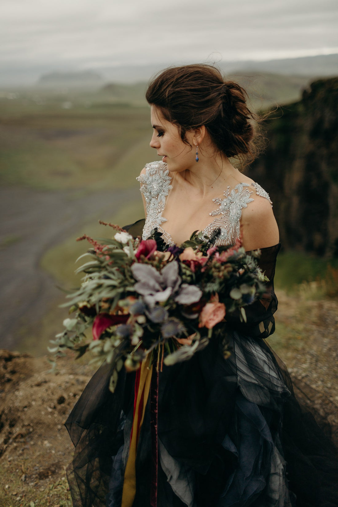 wedding flowers in Iceland 