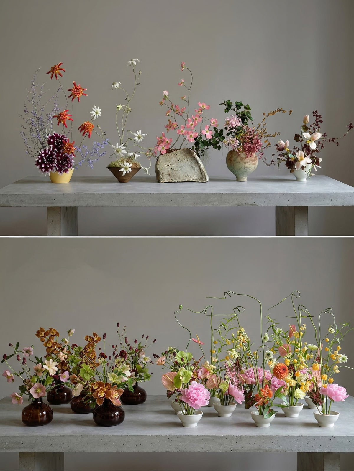 Flower arrangement subscription