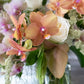 Modern Valentine's flowers arrangement by Shaa.Project featuring vibrant blooms in a stylish bouquet.