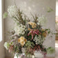 Bouquet of wild flowers: mums, Queen Anne's lace, jasmine 