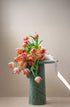 Bouquet of pink and orange tulips for mother&