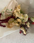Shaa.Project flower wrap subscription featuring vibrant mono bloom designs in eco-friendly packaging.