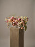 Sugar Bloom pink and peach floral arrangement with dahlias and garden flowers
